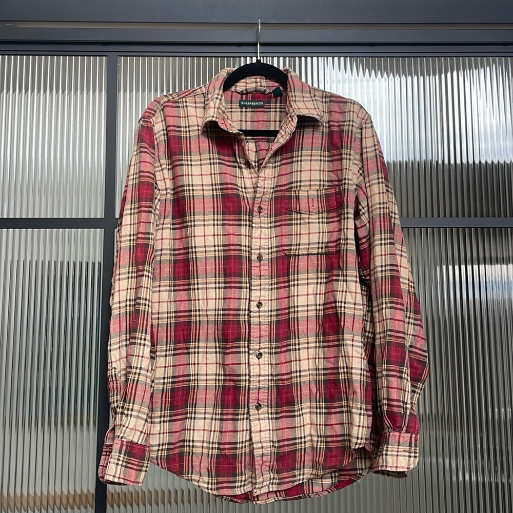 GH Bass Plaid Flannel